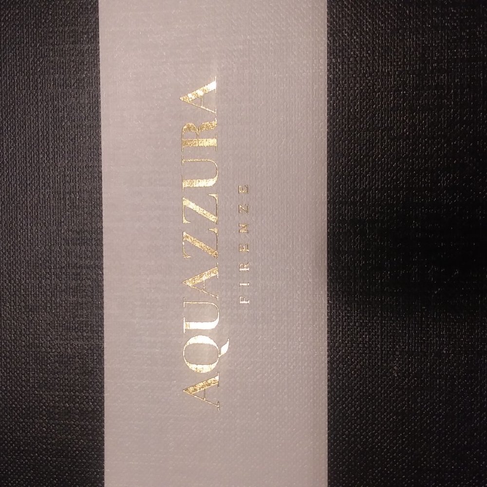 Aquazzura So Nude 105mm Metallic Plexi See-Through Sandals. Size 39. New. - Picture 10 of 11